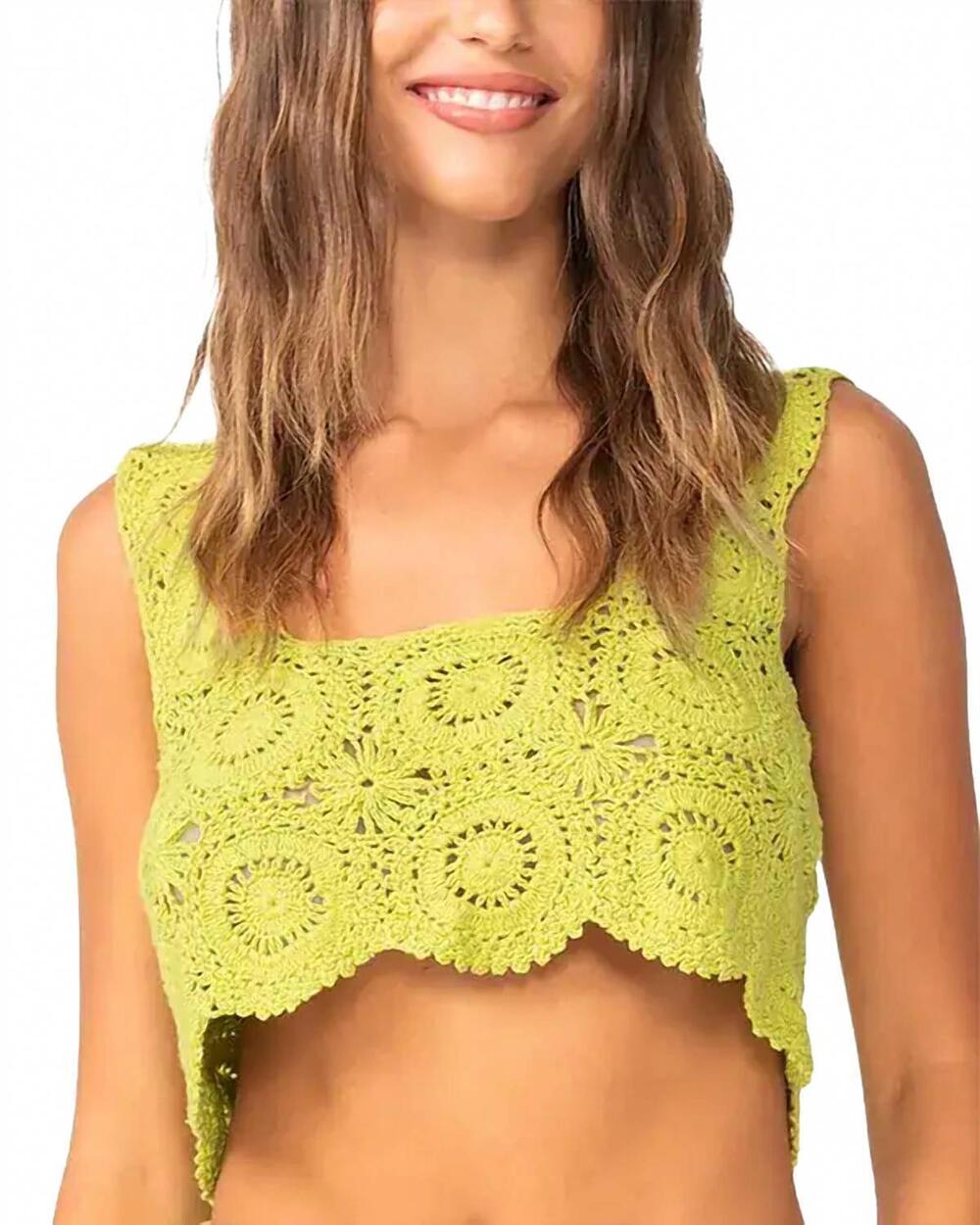 NEW PQ SWIM aria top in zest